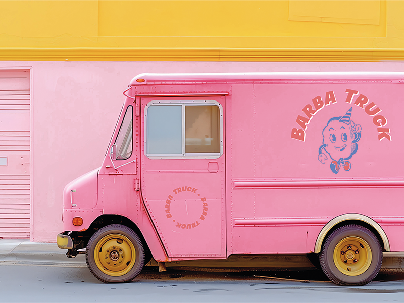 Aperçu du design du food truck.